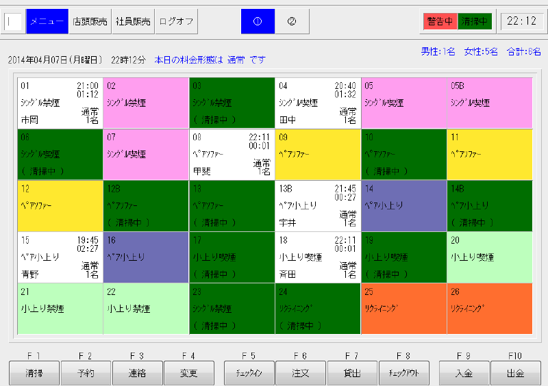 日常画面